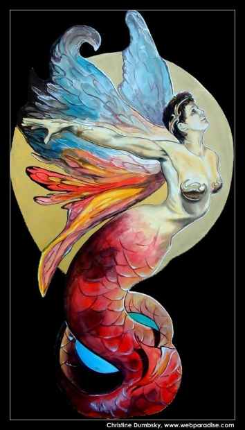 erotic-art-frauenbilder-akt-fine-art-gemaelde-malerin-christine-dumbsky-portrait-drache-elfe-frau-erotisch-fantasy