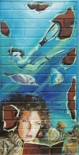 Gemlde Make it real von Christine Dumbsky - buch lesen, trumen, wnde berwinden im Kopf Bodypainting, Bodypaint, Bodypaintings, Bodypaints, Bodyart, Krpermalerei, Bodyarts, Krperkunst, bodypainter, bodypainterin, Livemalerei, Kunst, Airbrush, airbrusher, airbrusherin, brusher, brusherin, liveknstler, livekuentstler, livemaler, livemalerin, performanceknstler, performance knstler, performancekuenstler, performance kuenstler, performanceknstlerin, performance artist, Live Kunst, Gesprchsffner, Gespraechsffner, nachhaltige Werbung durch social media und guerillamarketing, der Zuschauer wird instrumentalisiert zum Werbetrger und Vervielfltiger, malerin, Messeknstler, Messeknstlerin, Eventgestaltung, Messen, Messe, Event, Events, Veranstaltungen, Veranstaltung, Firmenveranstaltungen, Feste, Feiern, presse, pressekonferenz, presseartikel, promotion, promotionveranstaltung, presseaktionen, presseaktion, werbeaktion, werbeaktionen, Firmenfeiern, Jubilen, Jubilum, Werbemassnahmen, Werbefotos, Werbung, Werbefoto, Christine Dumbsky, webparadise 